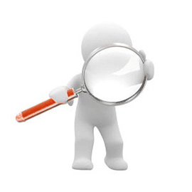 Man Holding Magnifying Glass